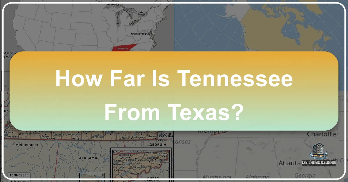How Far Is Tennessee From Texas?