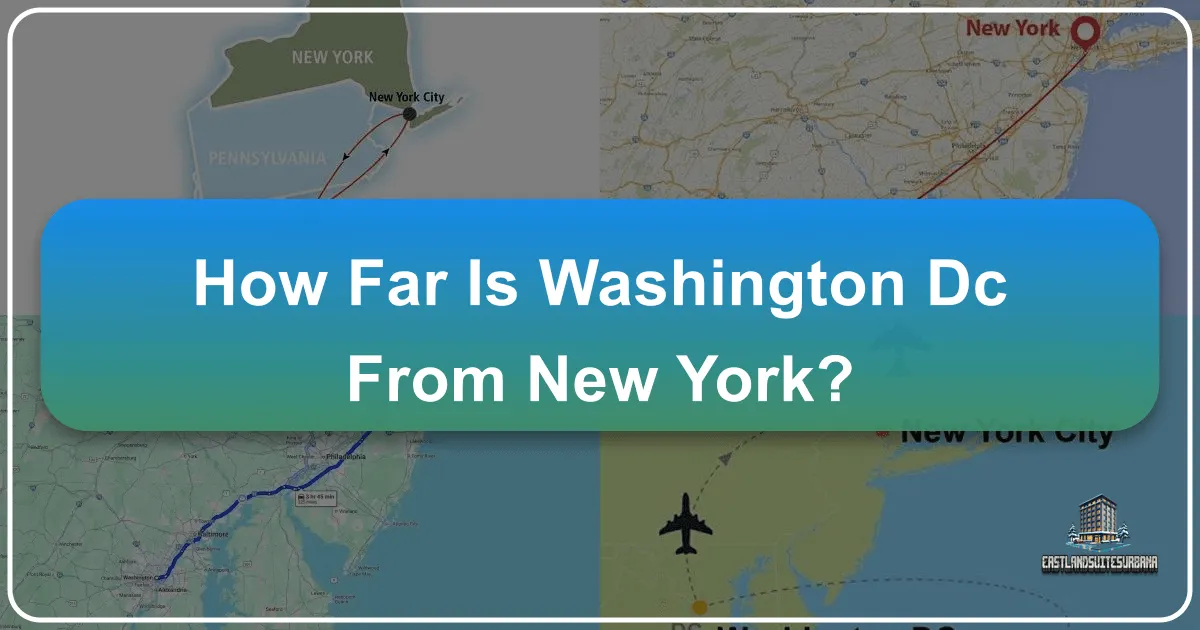 how far is washington dc from new york
