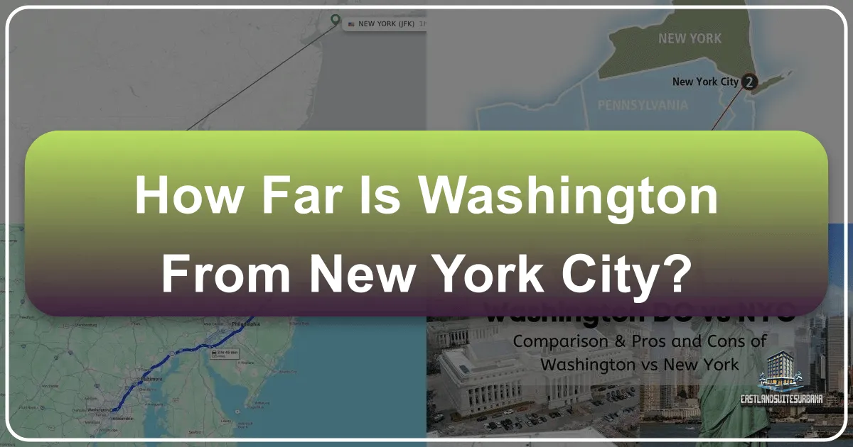 how far is washington from new york city
