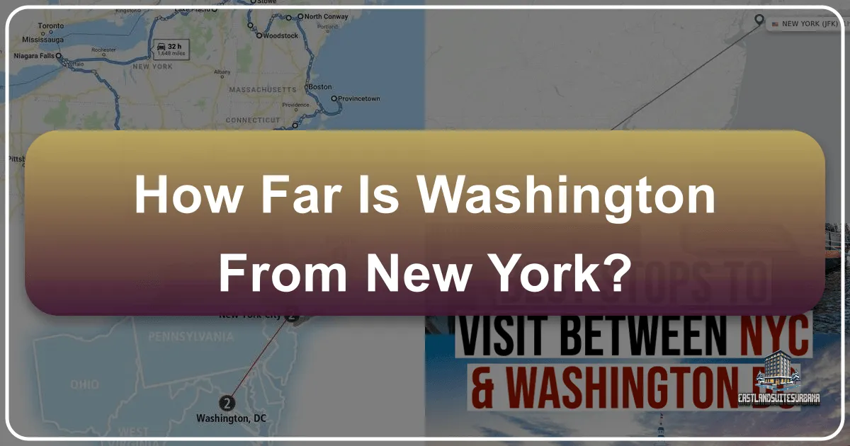 How Far Washington From New York: A Comprehensive Travel Guide