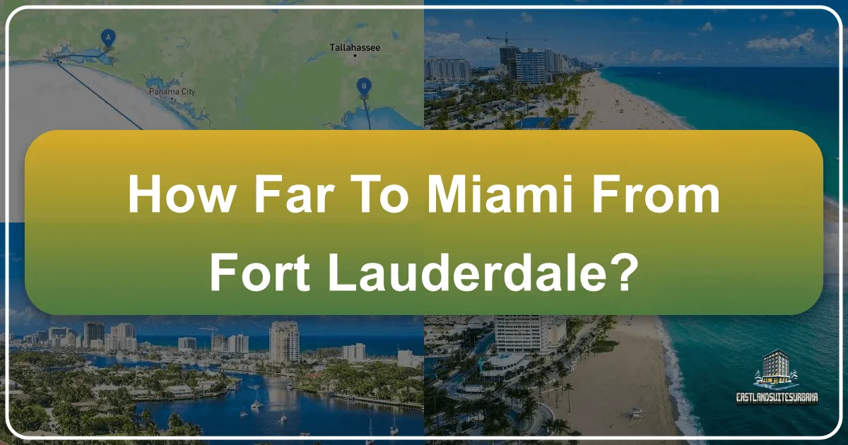 how far to miami from fort lauderdale