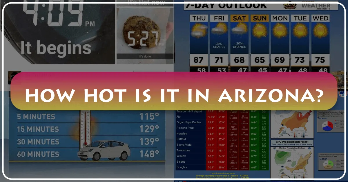 How Hot is it in Arizona?