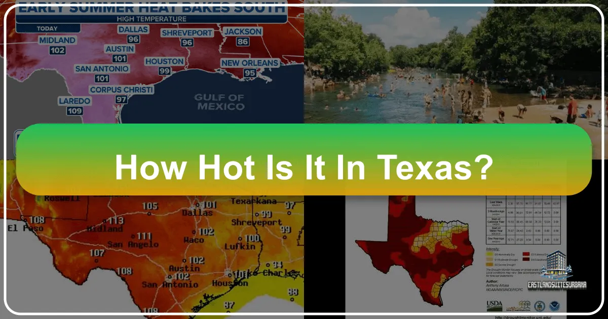How Hot Is It In Texas?