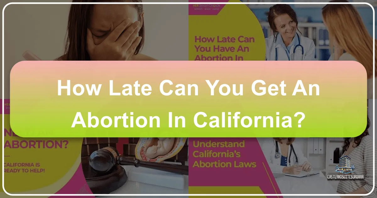 How Late Can You Get An Abortion In California? Navigating Care and Travel Logistics