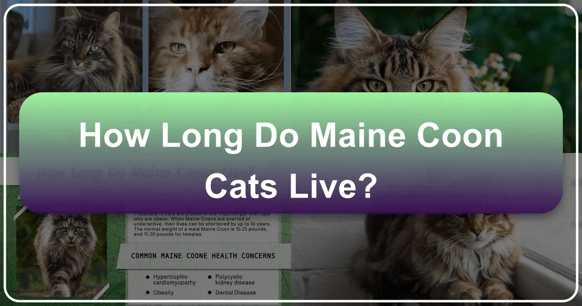 How Long Do Maine Coon Cats Live