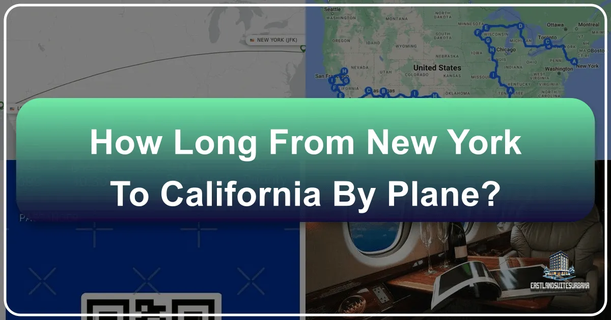 How Long From New York To California By Plane?