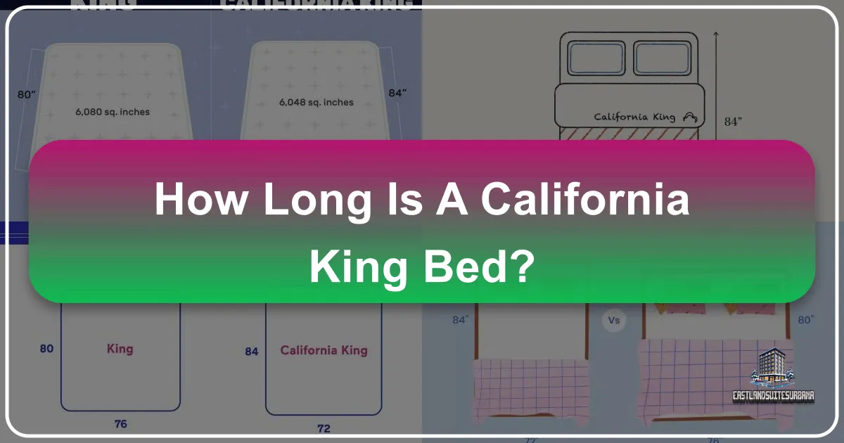 How Long Is A California King Bed?