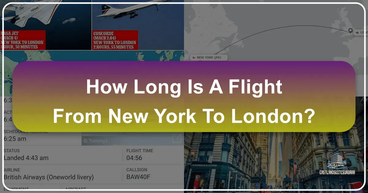 How Long Is a Flight from New York to London?