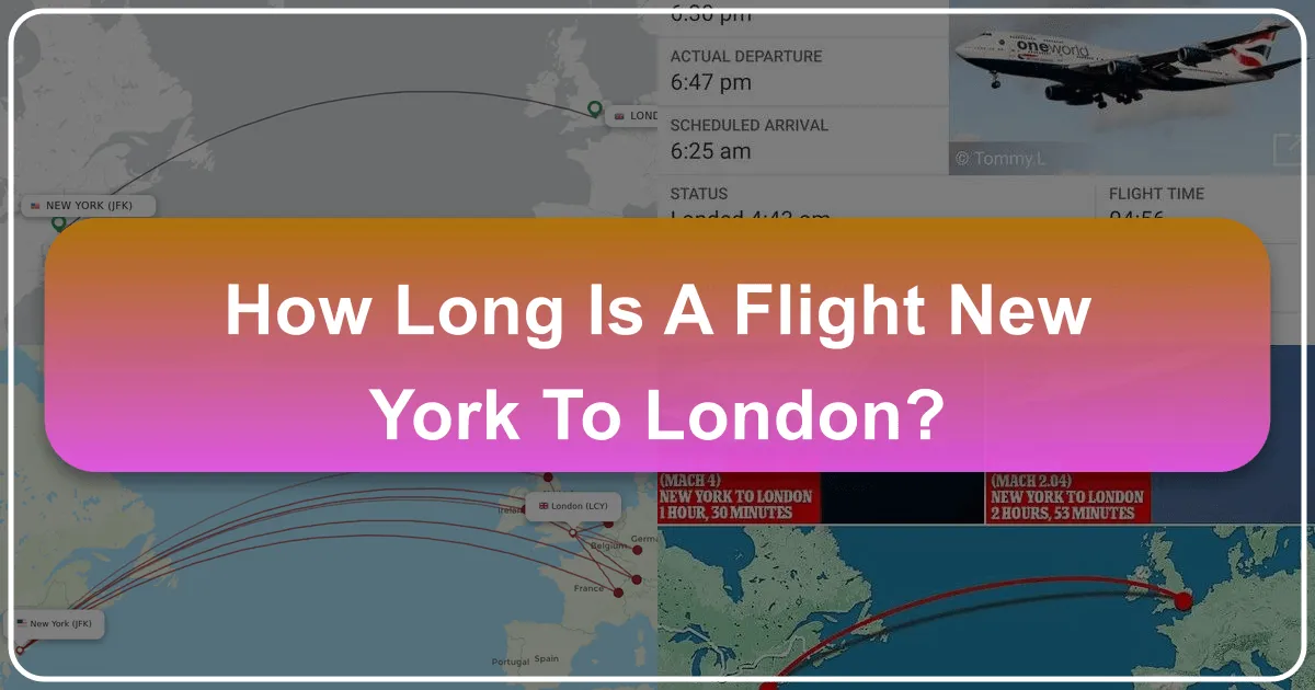 How Long is a Flight New York to London