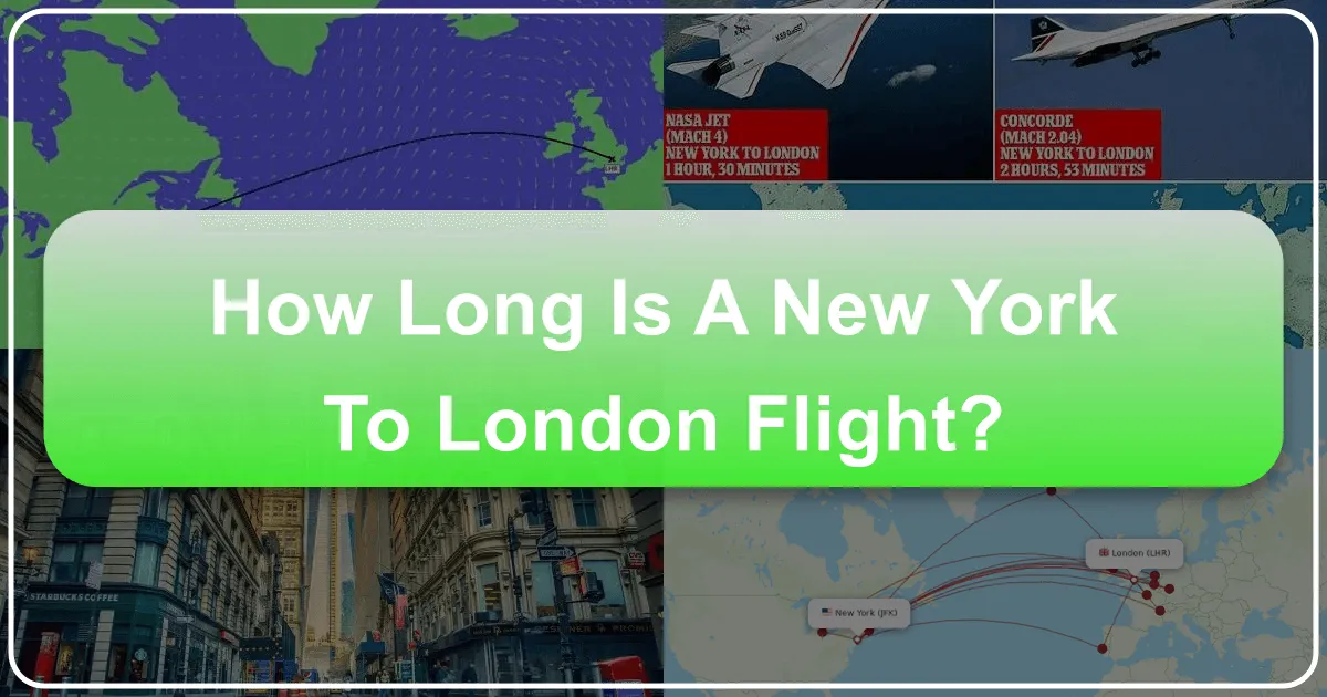 Navigating the Atlantic: Your Comprehensive Guide to New York to London Flights and the Transatlantic Experience