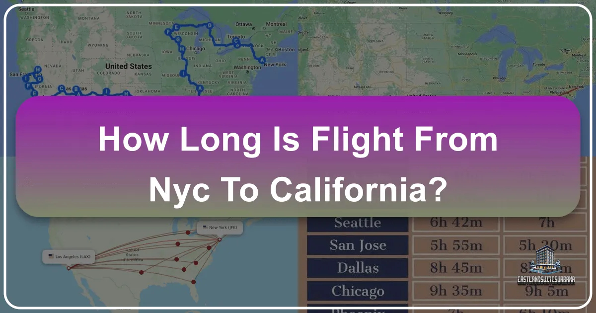 How Long Is Flight From NYC To California?