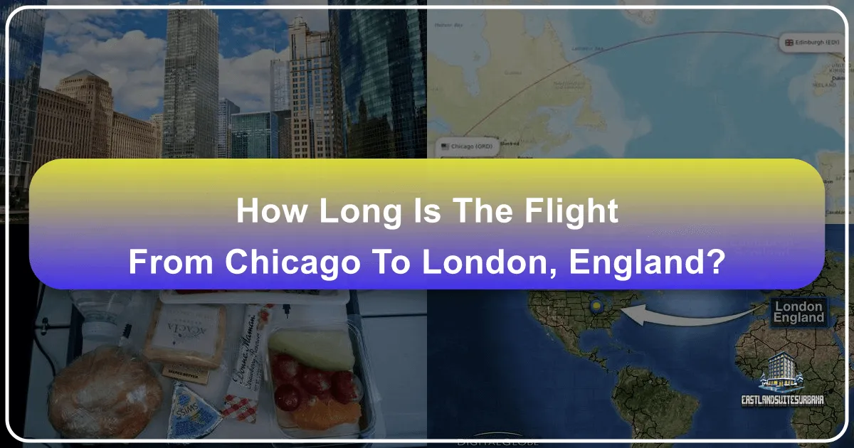 How Long Is The Flight From Chicago To London, England?