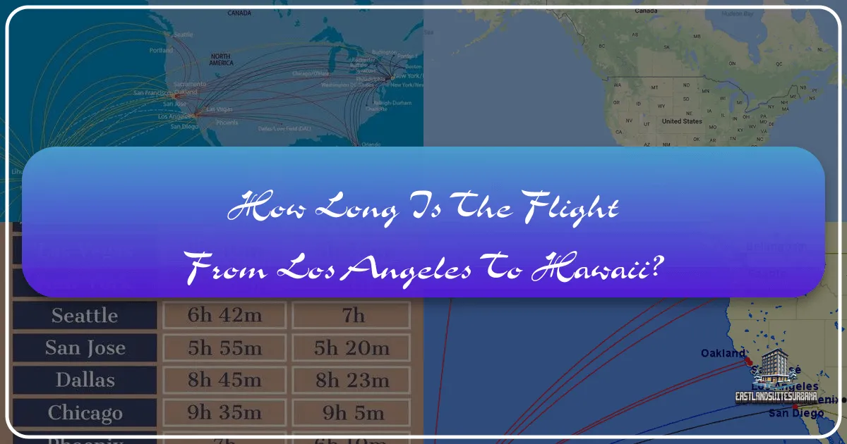 How Long is the Flight from Los Angeles to Hawaii?