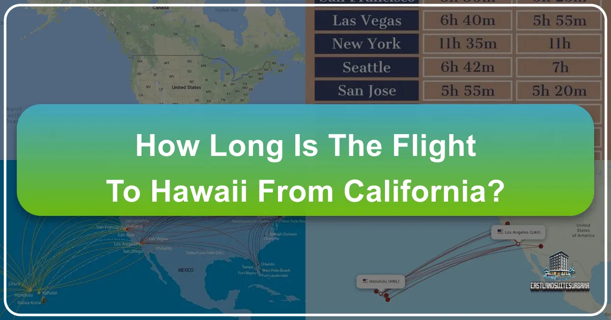 How Long Is The Flight To Hawaii From California?