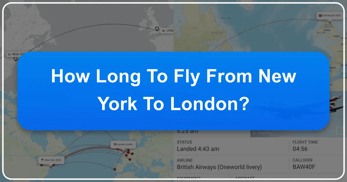How Long Does a Flight from New York to London Take? Unveiling the Journey Across the Atlantic