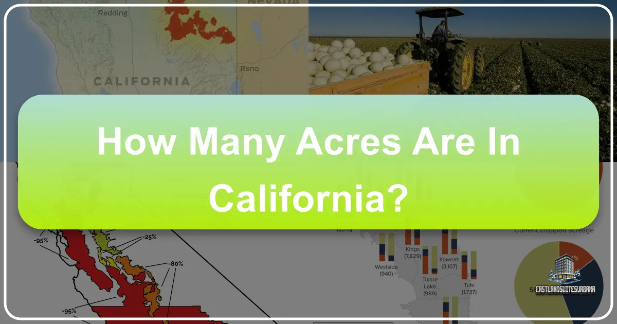 How Many Acres Are In California?