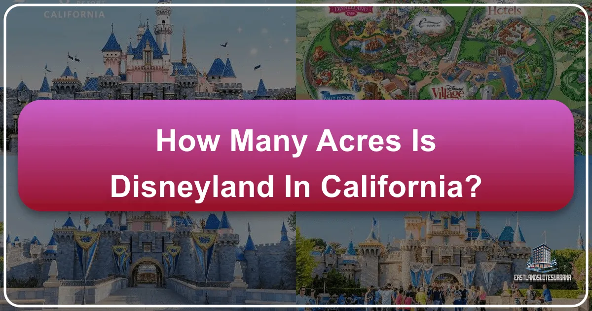 How Many Acres Is Disneyland In California?