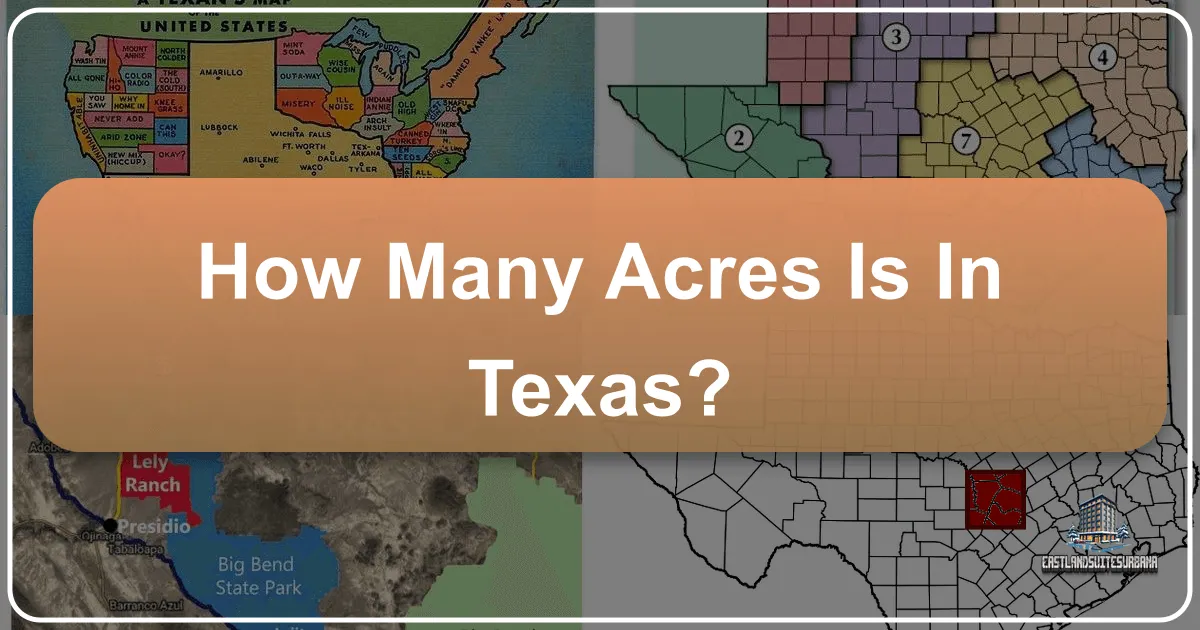 How Many Acres Is In Texas?