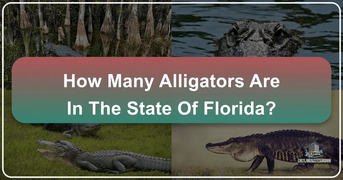 how many alligators are in the state of florida