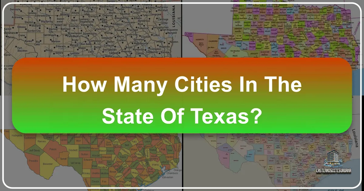 How Many Cities in the State of Texas?
