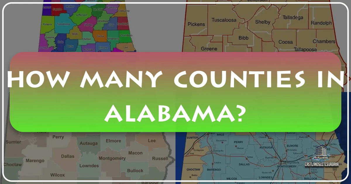 How Many Counties in Alabama?