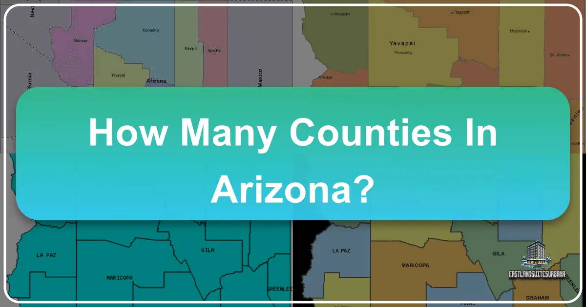 how many counties in arizona