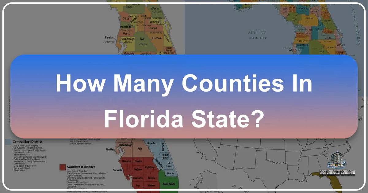 How Many Counties In Florida State?