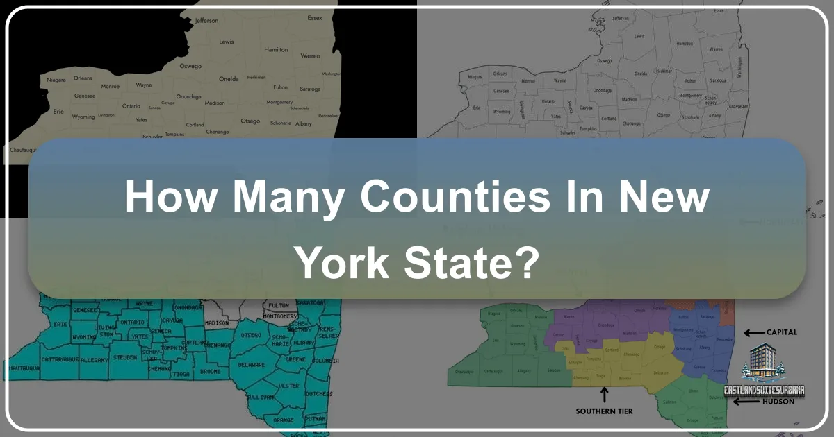 how many counties in new york state