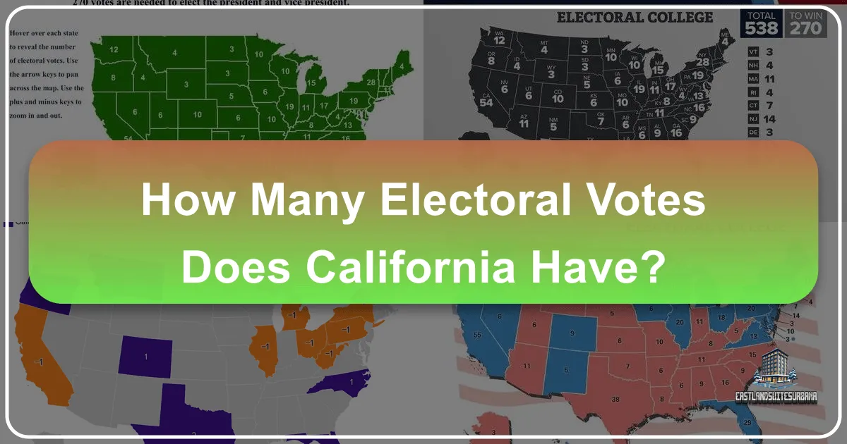 California's Electoral Influence: A Reflection of Its Vastness and Unparalleled Travel Appeal