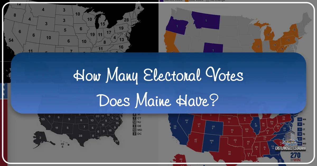 How Many Electoral Votes Does Maine Have?