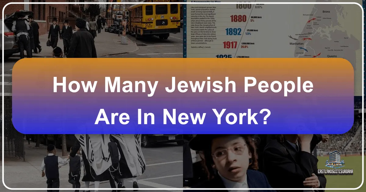 How Many Jewish People Are In New York?