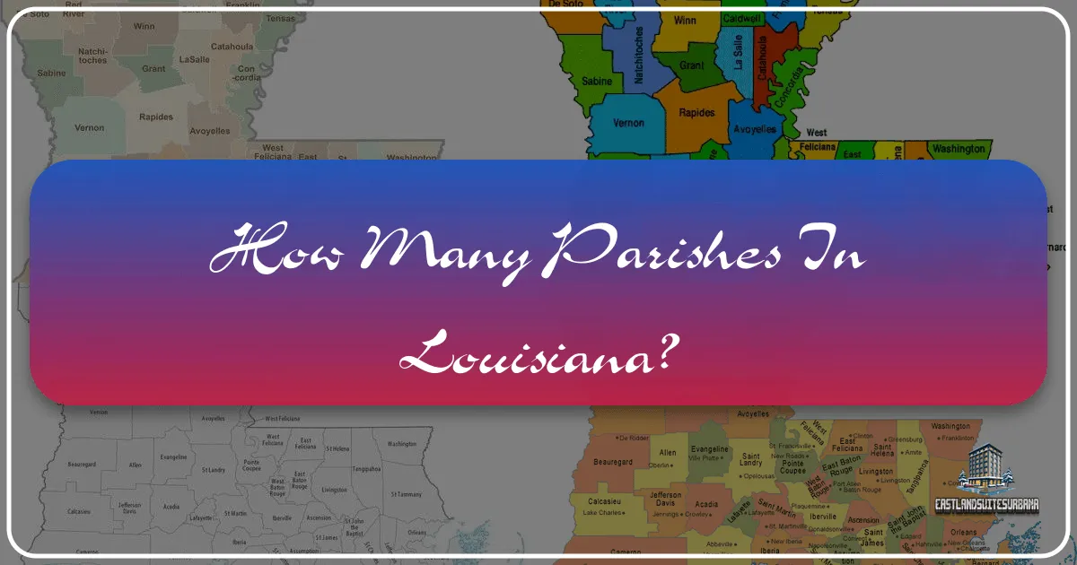 How Many Parishes In Louisiana?
