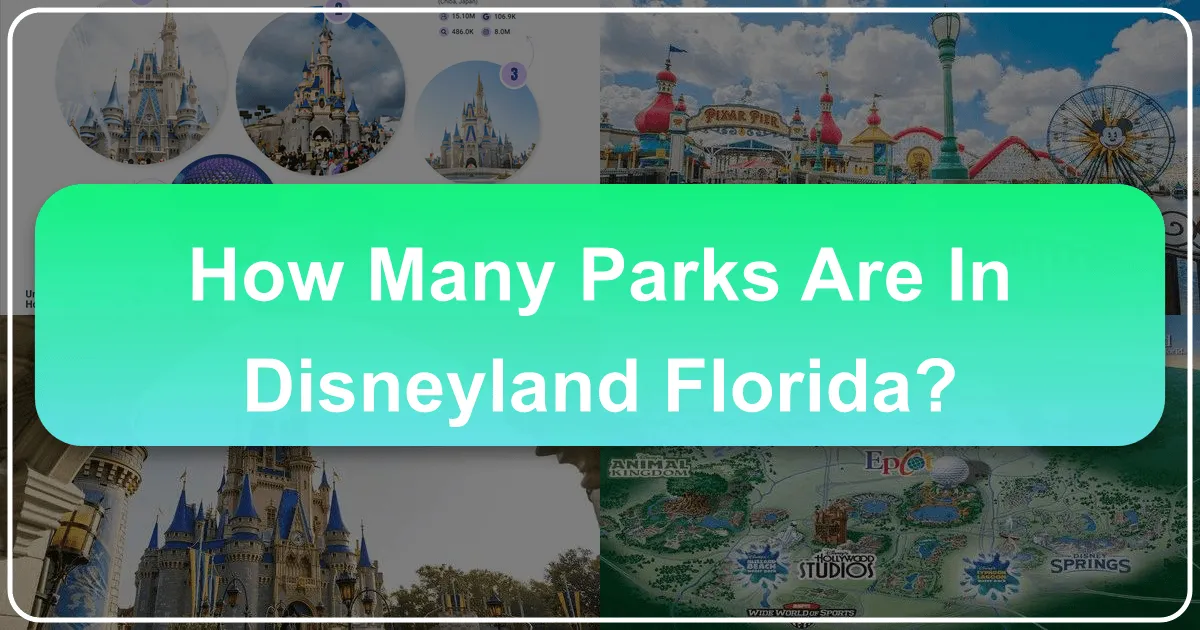 How Many Parks in Disneyland Florida?