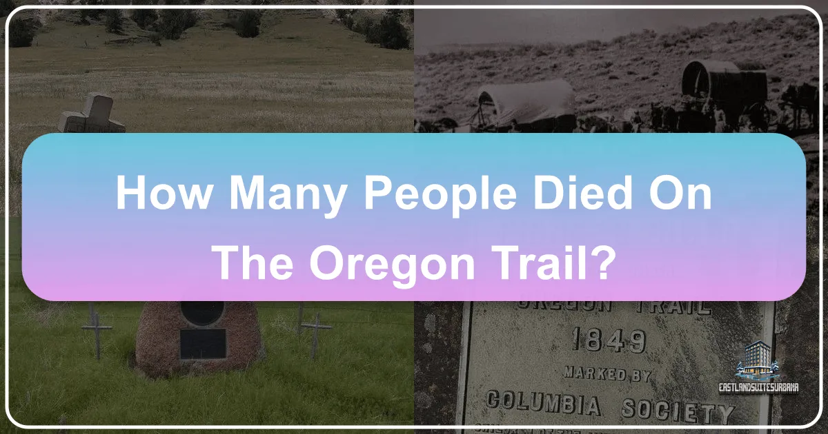 how many people died on the oregon trail