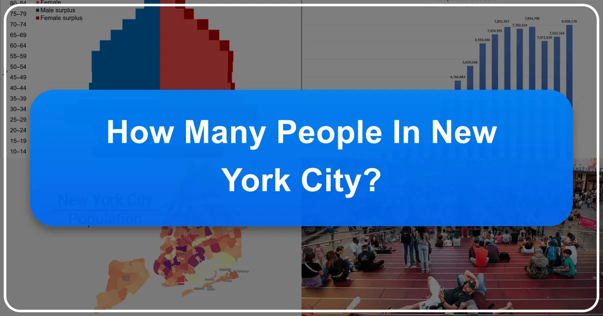 How Many People In New York City?