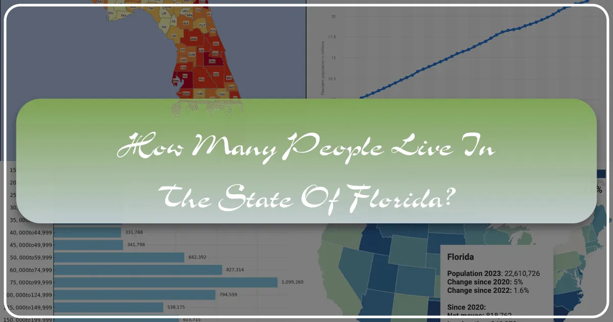 How Many People Live in the State of Florida