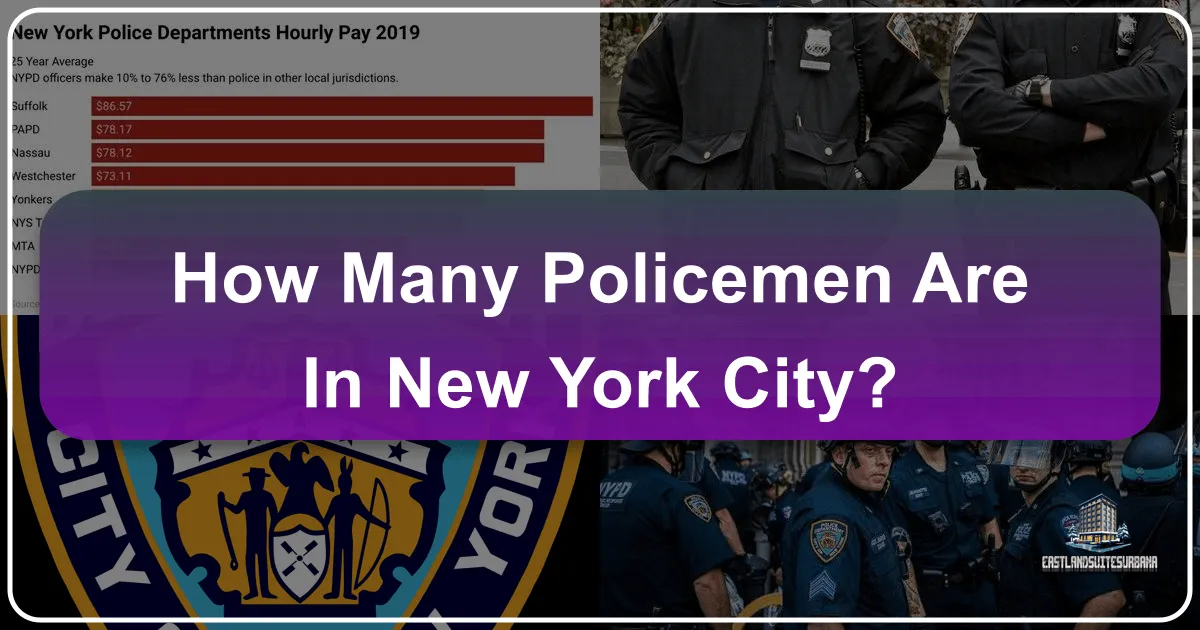 How Many Policemen Are In New York City?