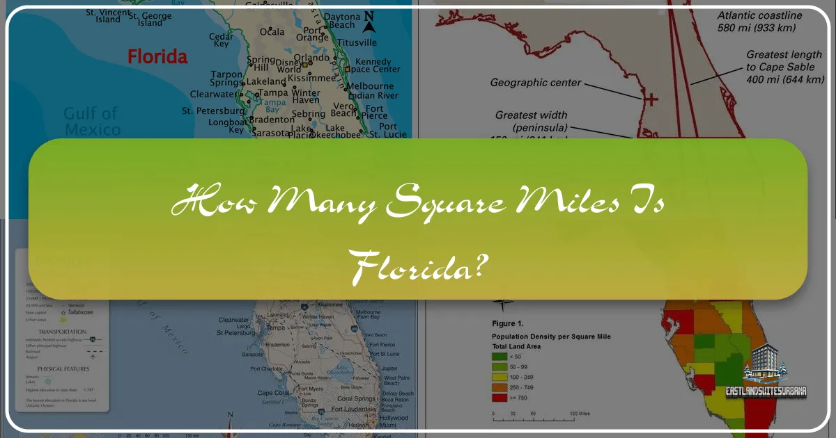 How Many Square Miles Is Florida?