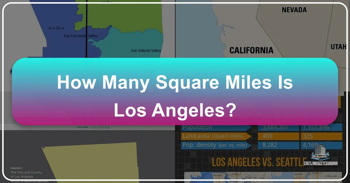 How Many Square Miles Is Los Angeles?