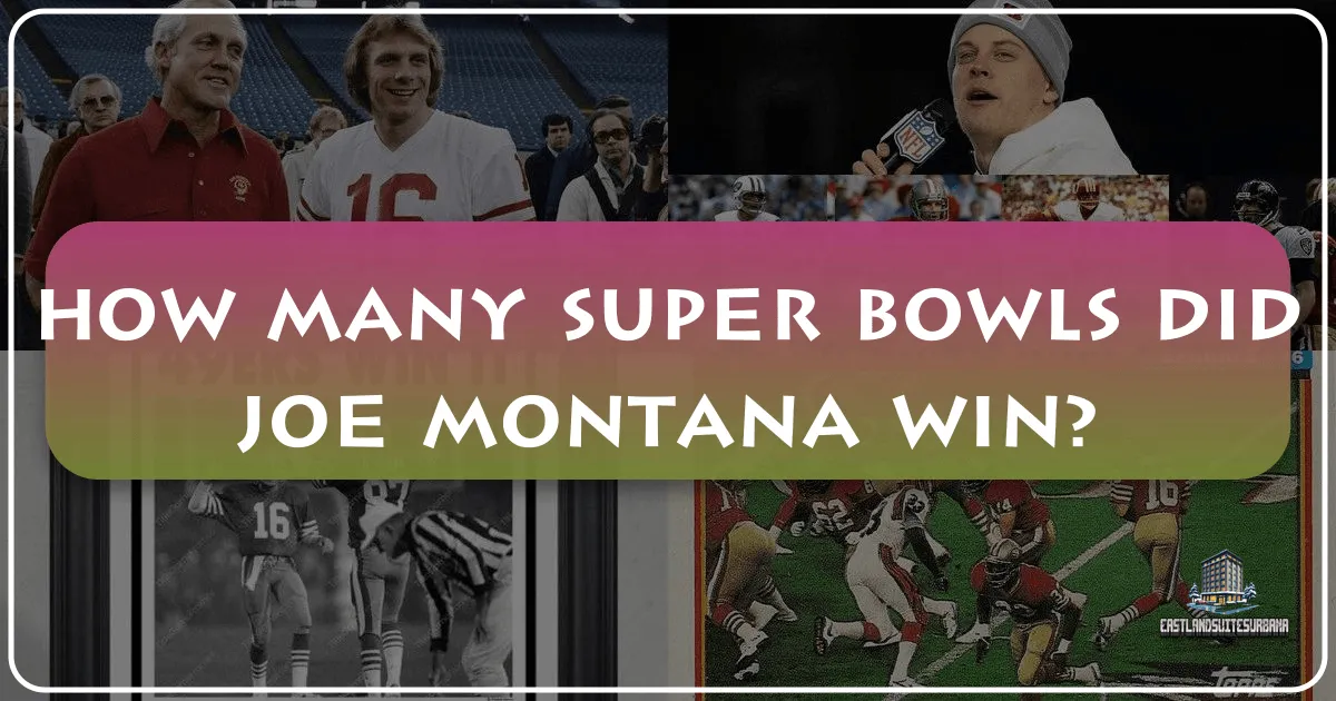 Joe Montana's Super Bowl Triumphs: A Legacy of Four Championships