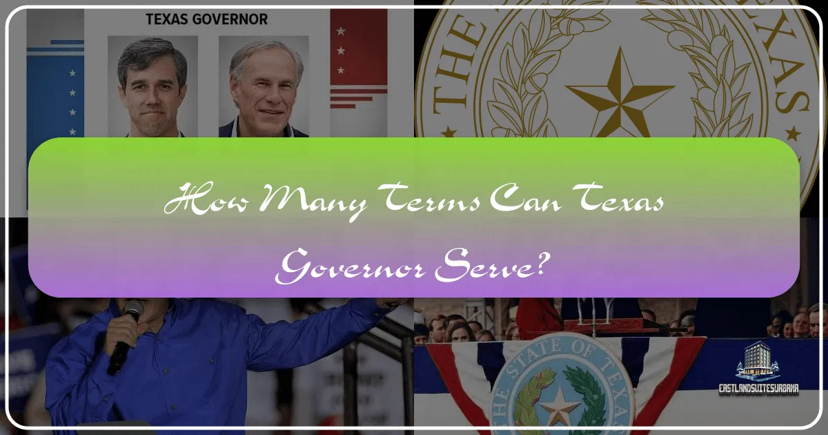 How Many Terms Can Texas Governor Serve?