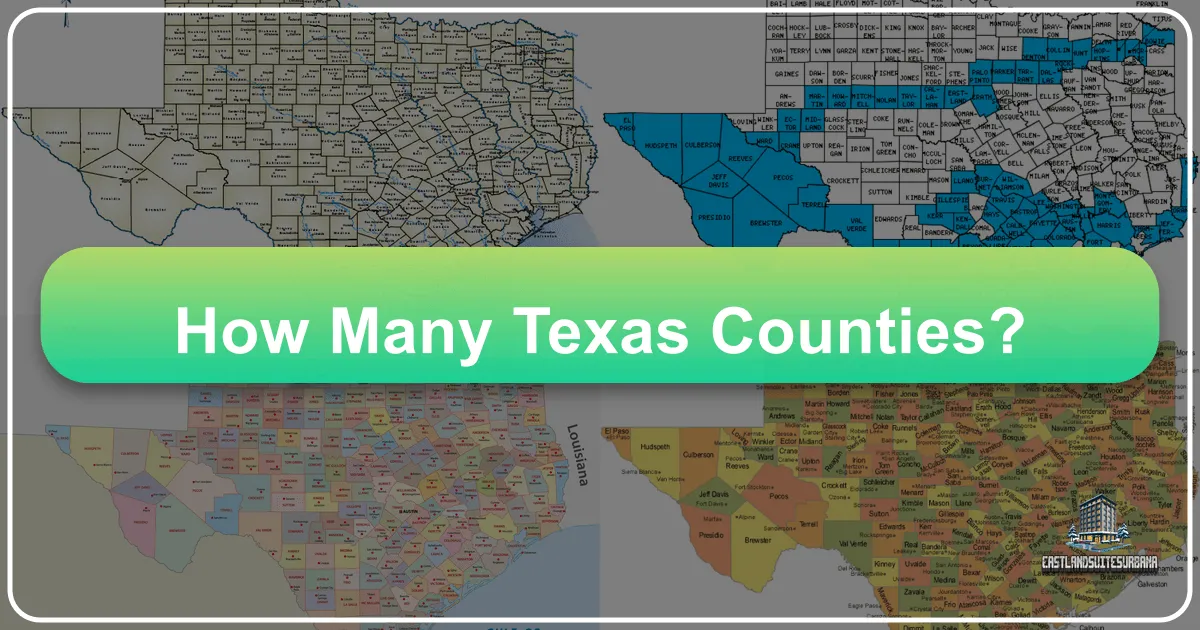 How Many Texas Counties?