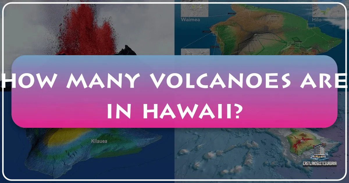 how many volcanoes are in hawaii