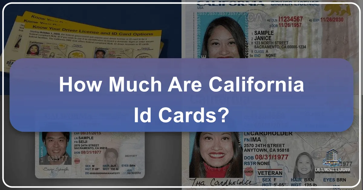 How Much Are California Id Cards?