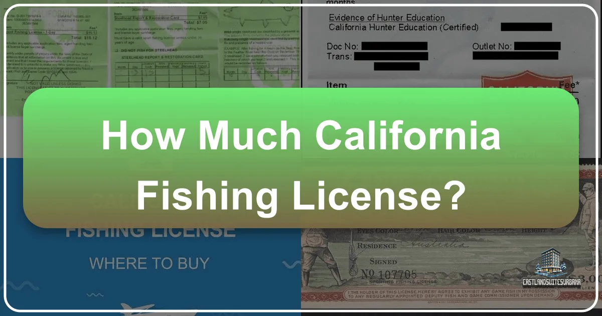 How Much California Fishing License?
