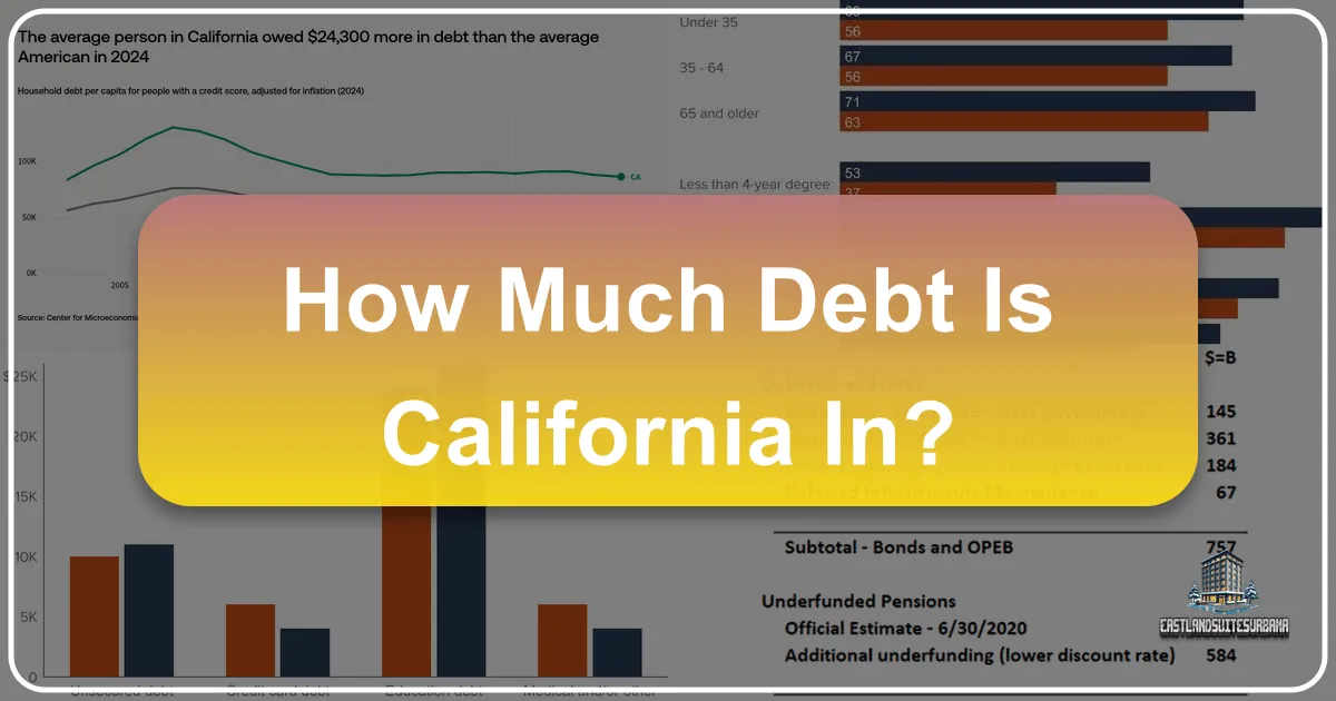 How Much Debt Is California In?