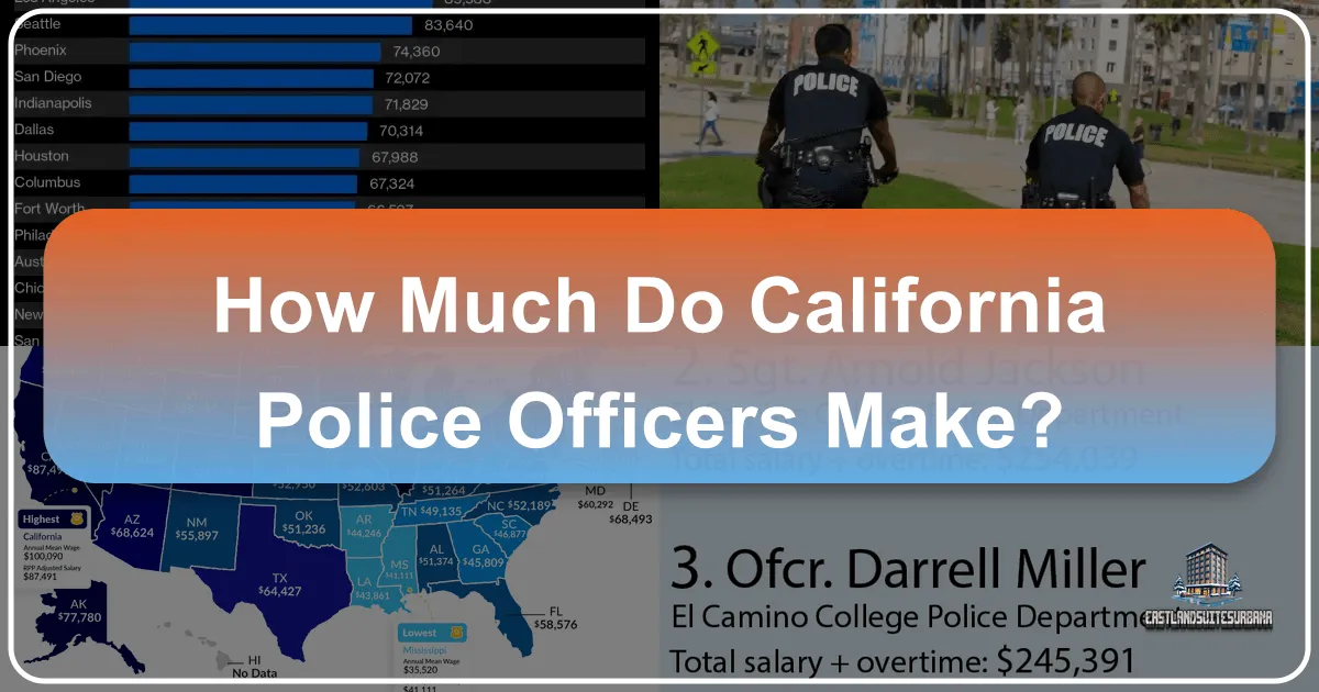 How Much Do California Police Officers Make?