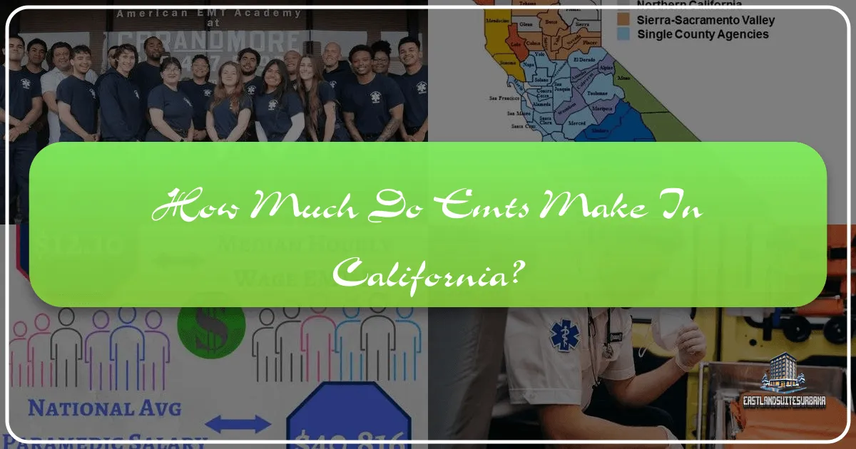 How Much Do Emts Make In California?