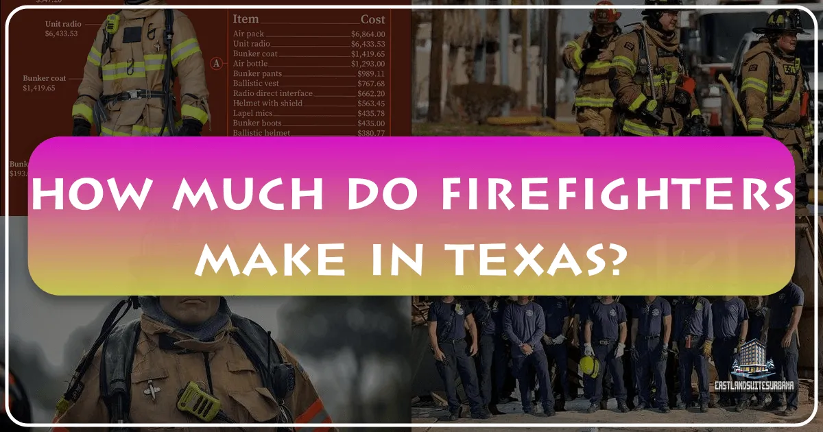 How Much Do Firefighters Make In Texas?