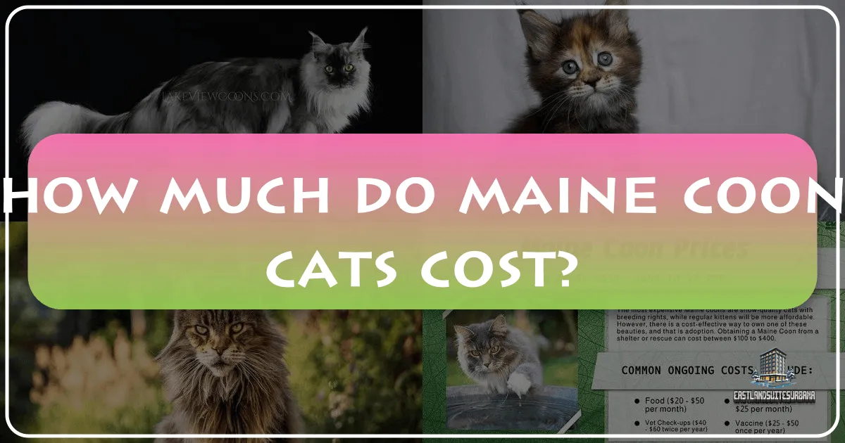 How Much Do Maine Coon Cats Cost